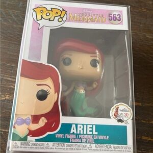 Funko Ariel Vinyl Figure with Red Hair and Green Tail